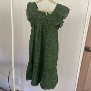 DOEN dress with flower Pattern for girl